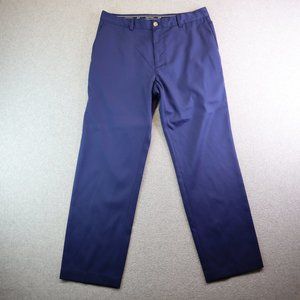 Vineyard Vines Links Pants Mens 34X30 Blue Golf Chinos Dress Performance